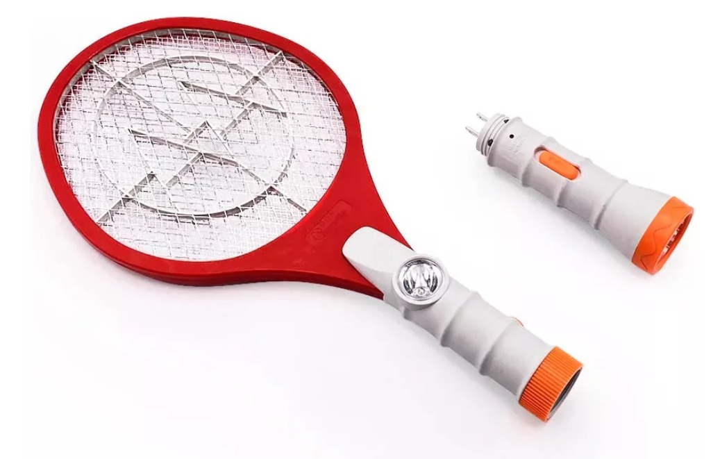 Raqueta electrica para insectos